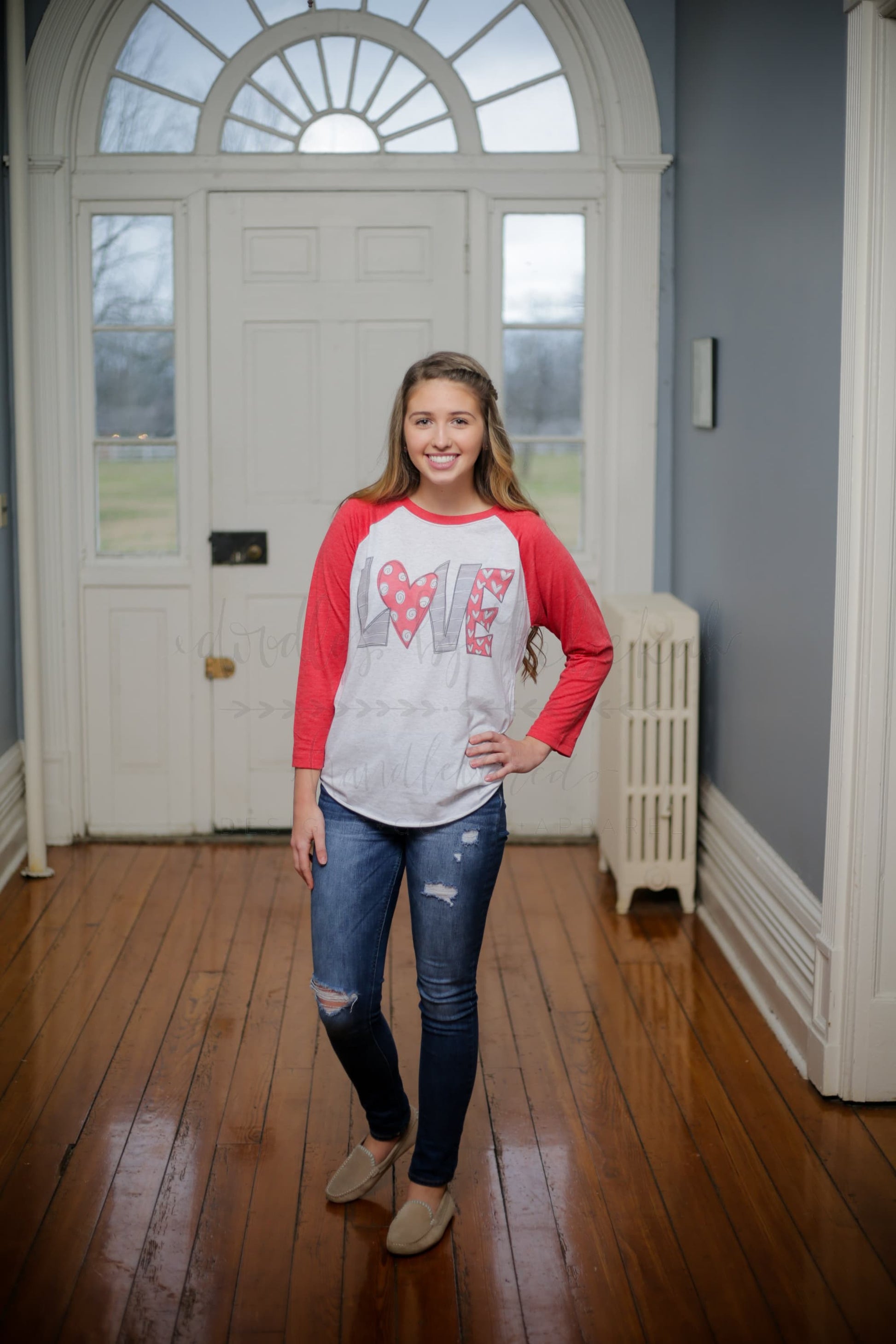 LOVE Valentine’s Day Raglan - Tees