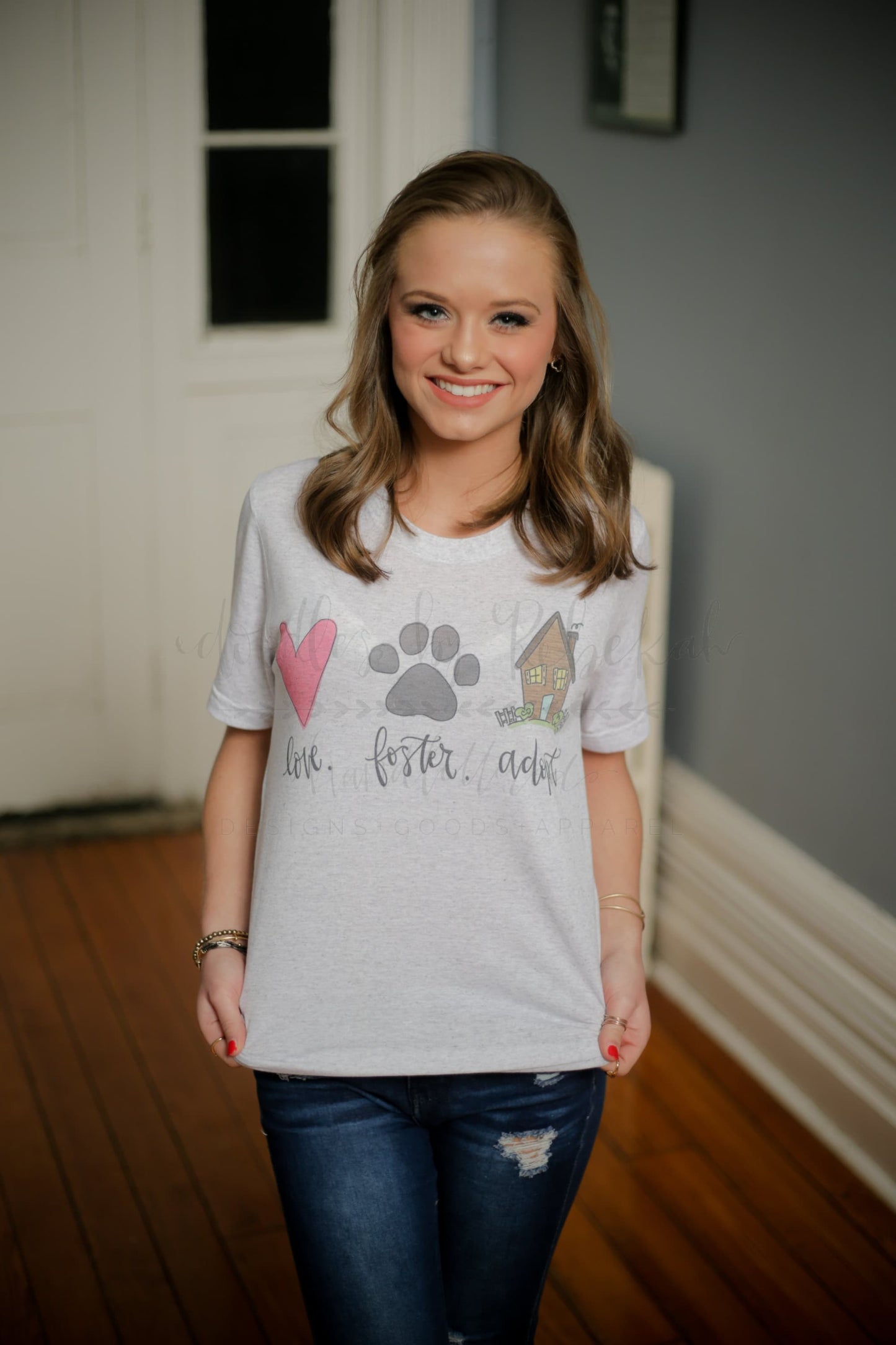 Love. Foster. Adopt. (Pet) Tee - Tees