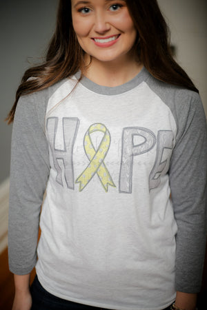 HOPE (Childhood) Gold Cancer - Tees