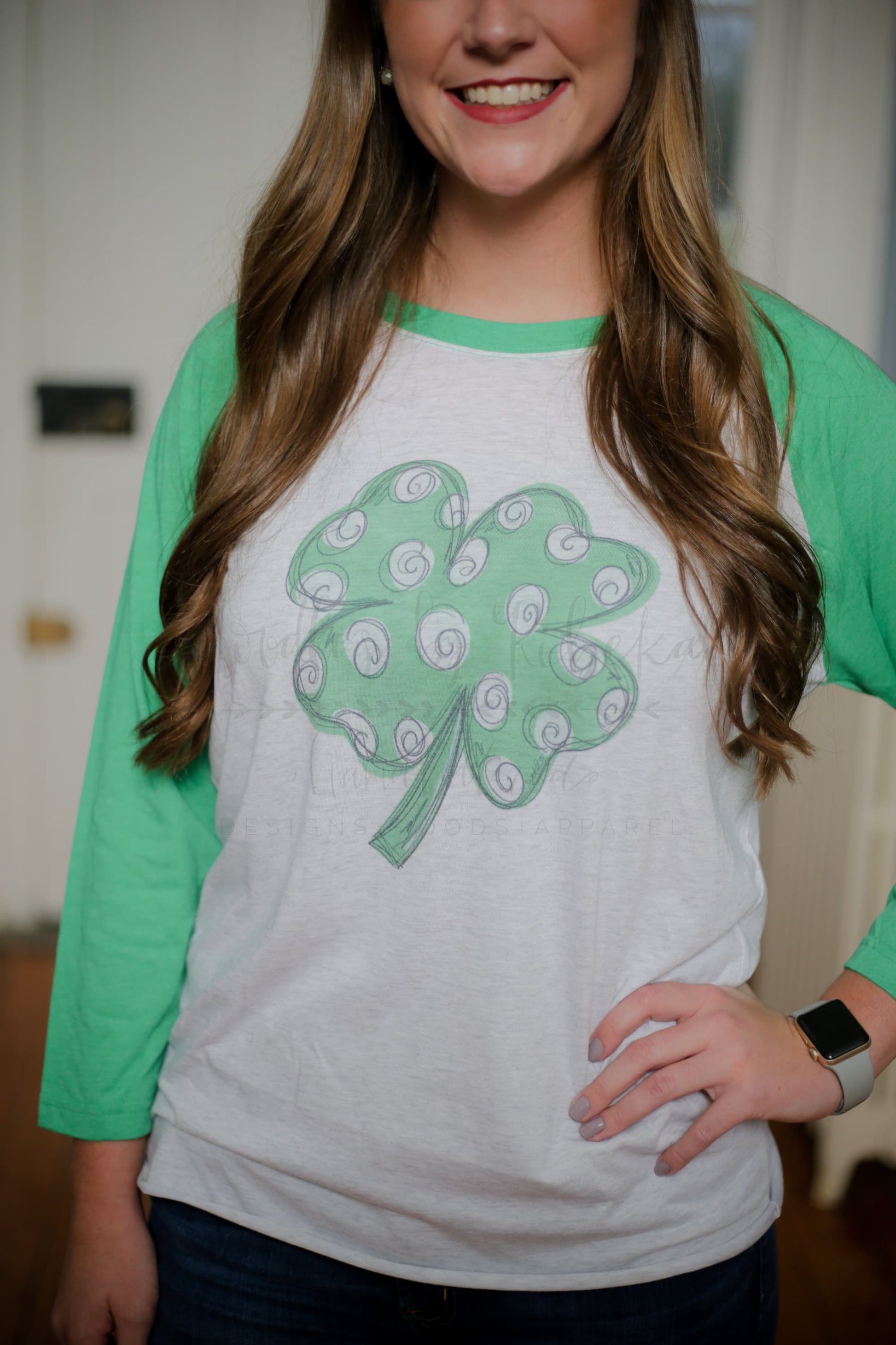 Four Leaf Clover Raglan - Tees