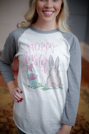 Hoppy Easter!! Bunny - Tees