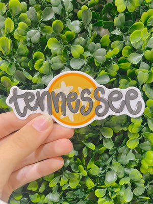 Tennessee Stars (Orange) Sticker - Sticker