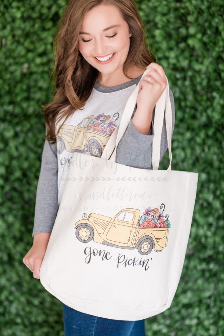 Gone Pickin’ Tote - Tote