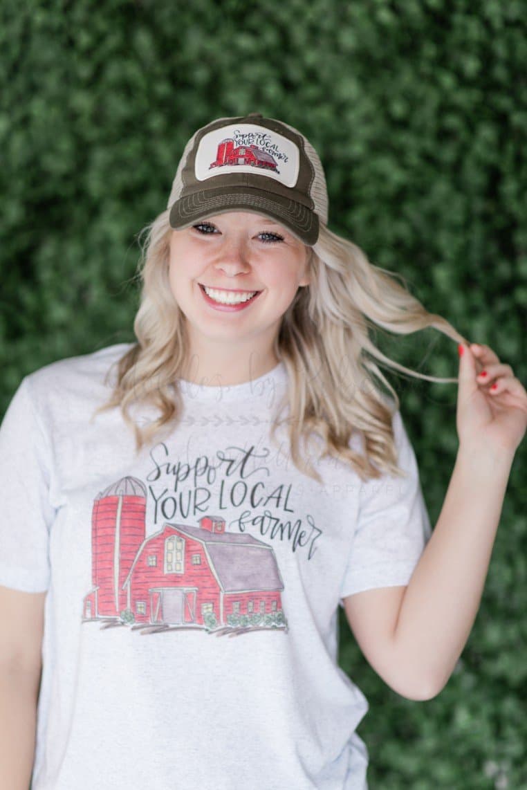 Women's Tennessee Hat TN State Name Hat Cursive Script 