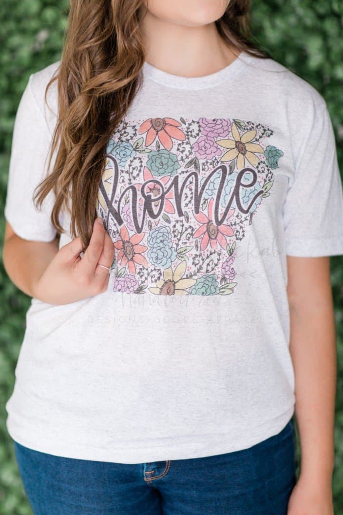 Arkansas Floral - Tees