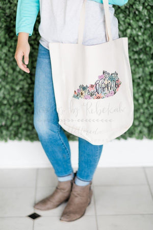Kentucky Floral Tote - Tote