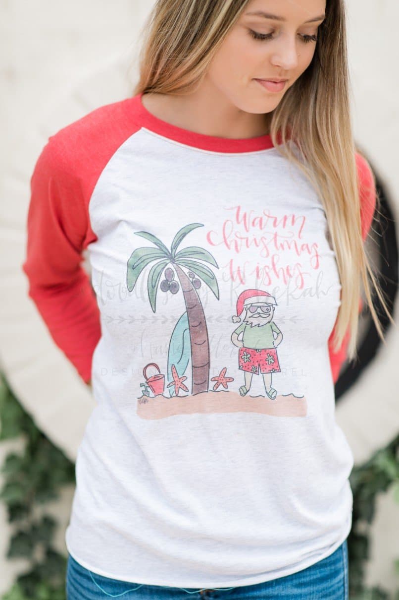 Warm Christmas Wishes - Tees