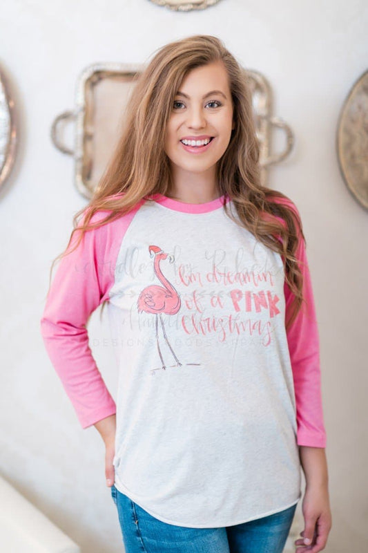 Dreaming of a Pink Christmas - Tees