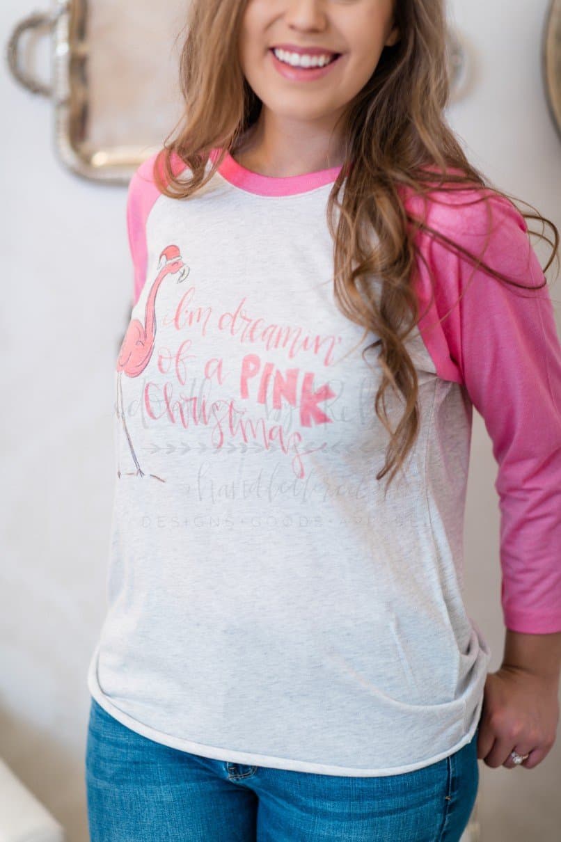 Dreaming of a Pink Christmas - Tees