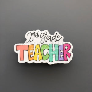 2nd Grade Teacher Sticker