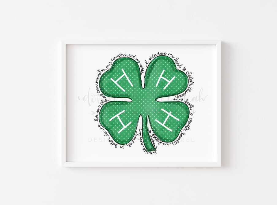 4-H 8x10 Print - Print