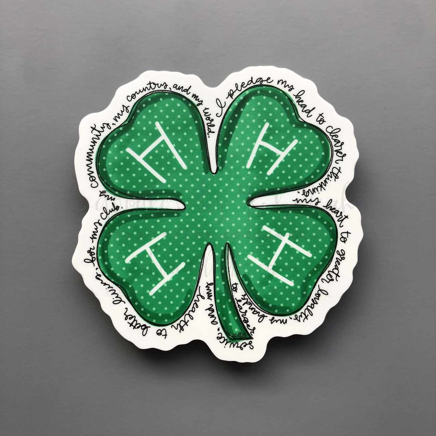 4-H Sticker - Sticker