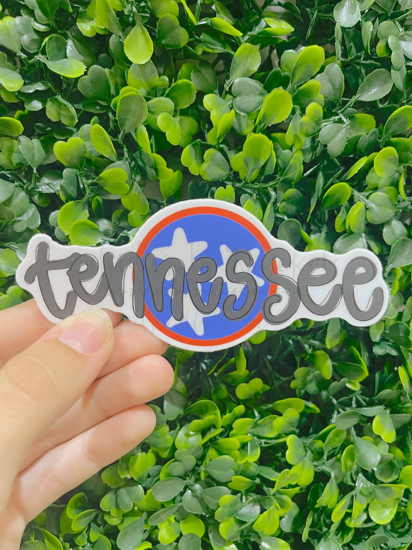 Tennessee Stars (Blue/Red) Sticker - Sticker