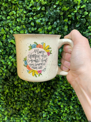 Many Women Are Capable Mug - Coffee