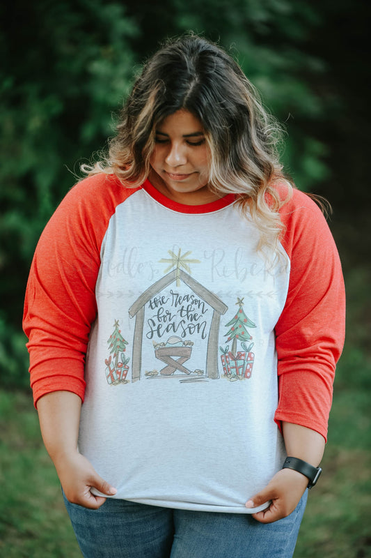 Reason For The Season (Manger) - Tees