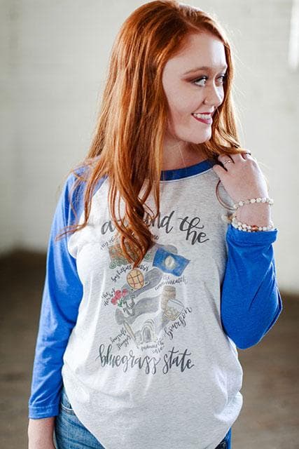 Around the Bluegrass State Raglan - Tees