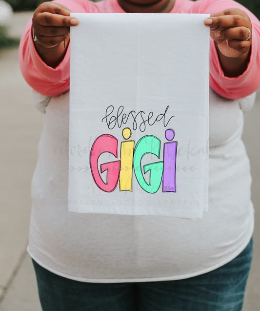 *Choose your own name* Grandma Tea Towel - Tea Towels