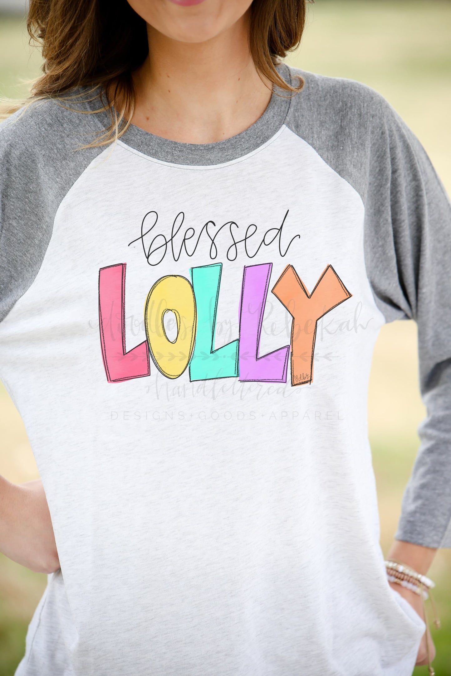*Choose your own name* Lolly Raglan
