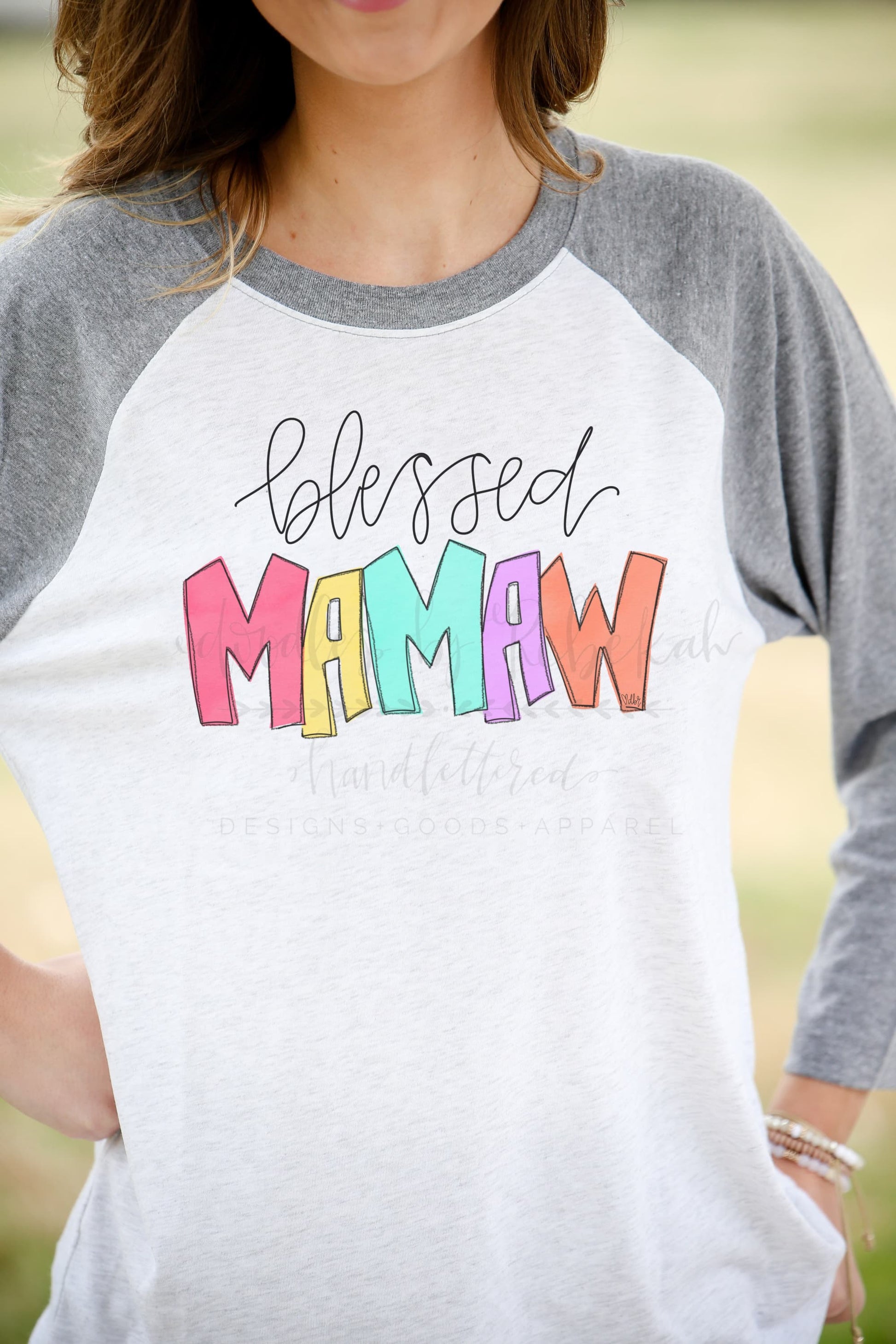 *Choose your own name* Mamaw Raglan