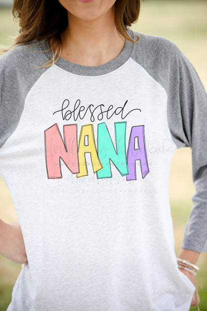 *Choose your own name* Nana Raglan