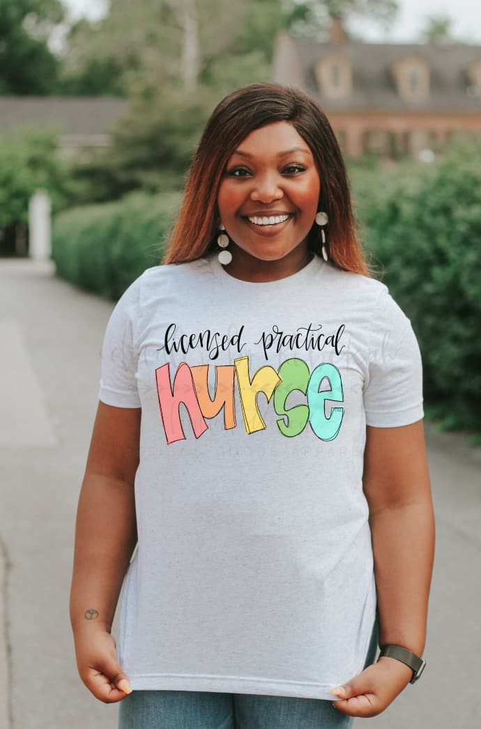 *Choose your own title* Licensed Practical Nurse - Tees short sleeve