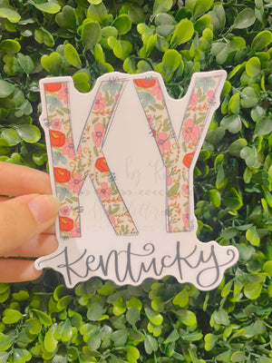 KY (Kentucky) Sticker - Sticker