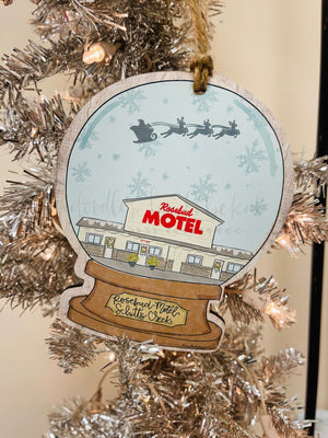 Rosebud Motel Ornament - Ornaments