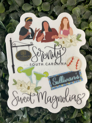 Sweet Magnolias Sticker - Sticker