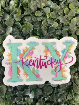 Kentucky (KY)Mint Sticker - Sticker