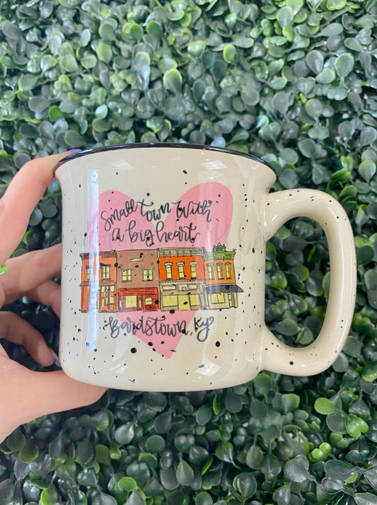 Small Town With A Big Heart - Bardstown KY Coffee Mug (Or your town name!) - Coffee Mug