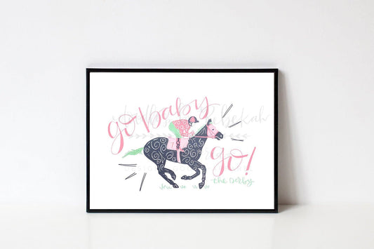 Go Baby Go! 8x10 Print - Print