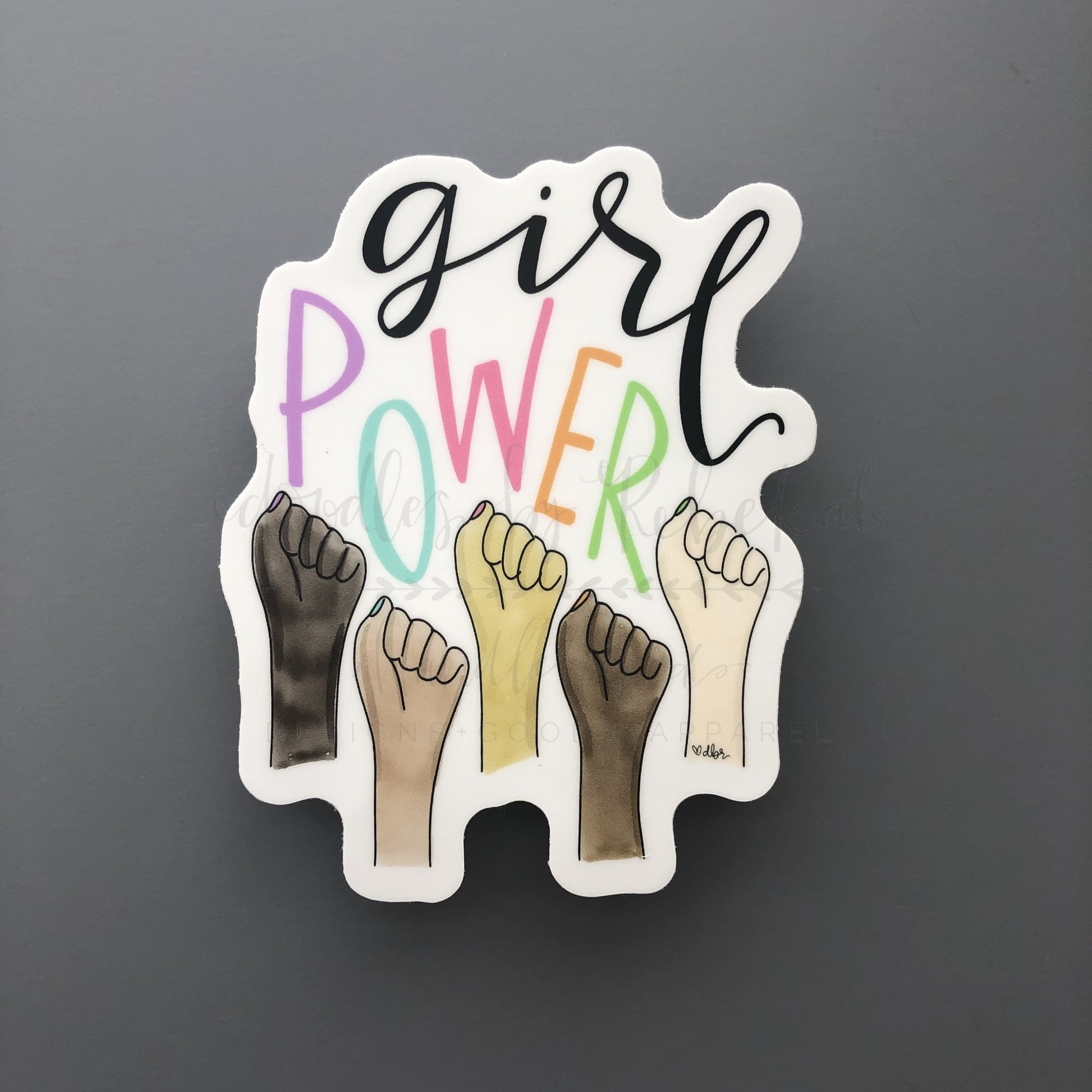 Girl Power Sticker - Sticker