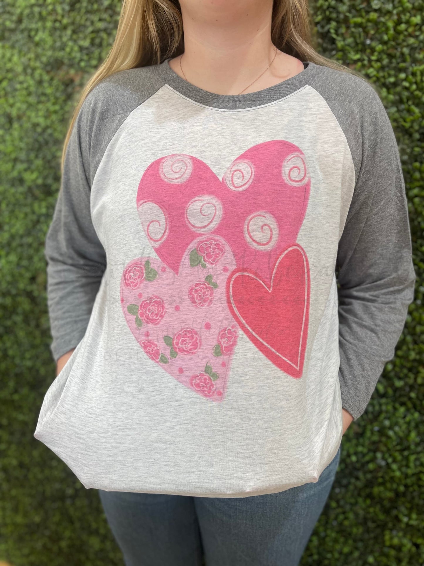 Three Hearts - Tees