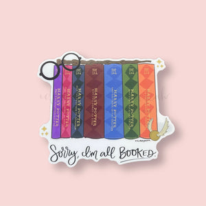 Sorry I’m Booked (Harry Potter) Sticker - Sticker