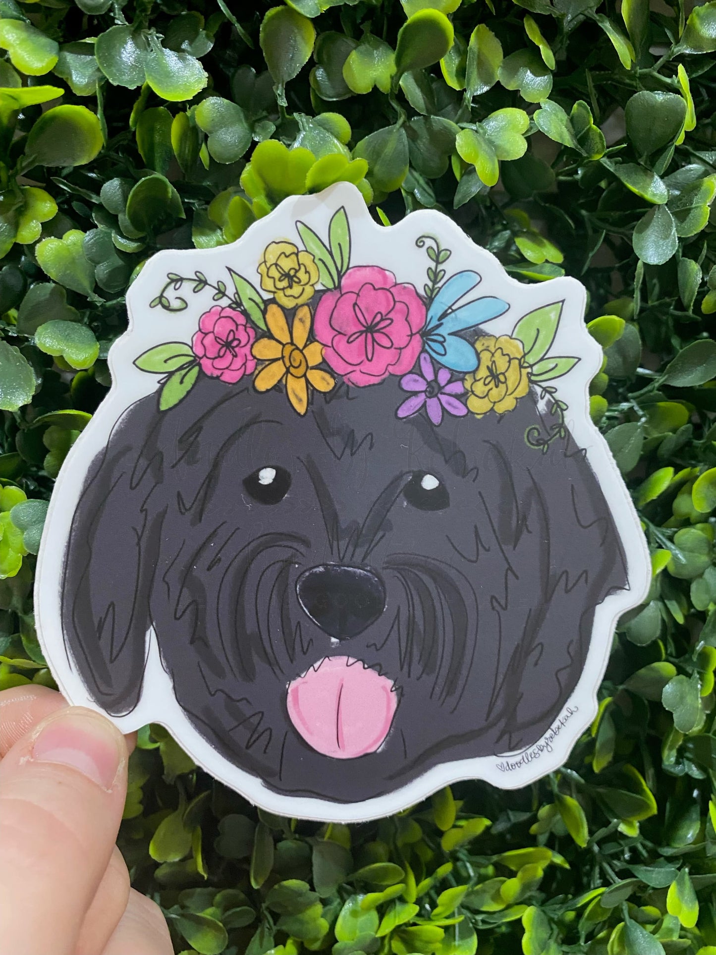 Golden Doodle Sticker - Sticker