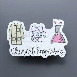 Chemical Engineering Sticker