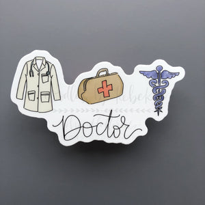 Doctor Sticker - Sticker