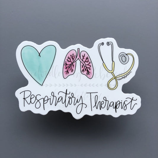 Respiratory Therapist -3 Sticker - Sticker