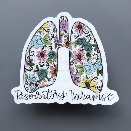 Respiratory Therapist- Lungs Sticker - Sticker