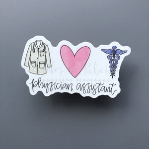 Physician Assistant Sticker