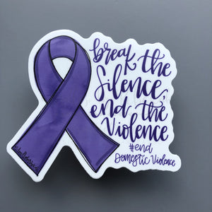 Domestic Violence Advocate Sticker - Sticker