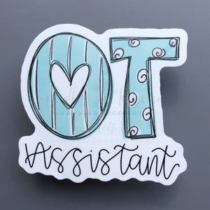 OTA - Occupational Therapy Assistant Sticker