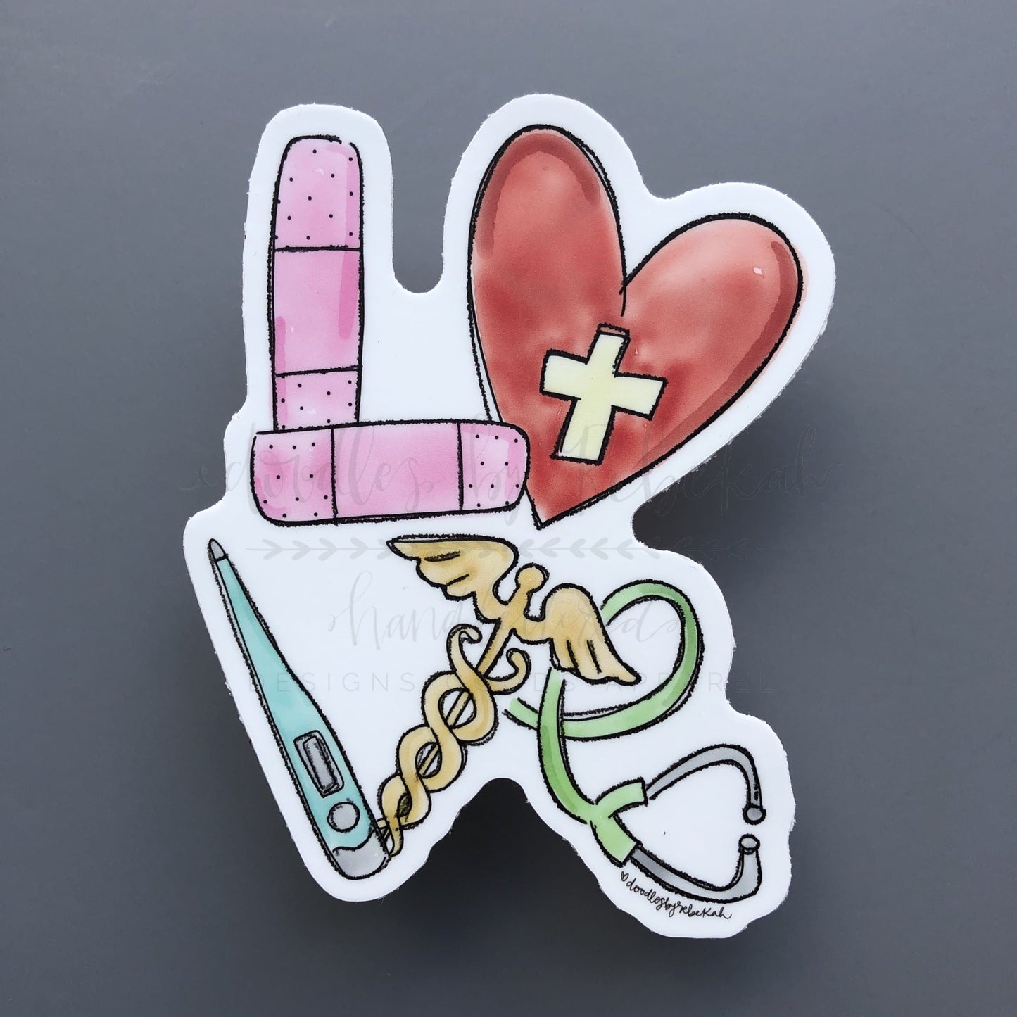 Nurse LOVE Sticker - Sticker