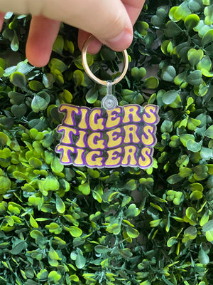 Tigers Tigers Tigers Keychain