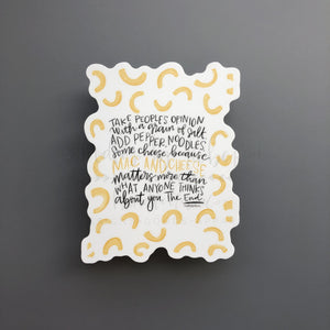 Mac and Cheese Sticker - Sticker