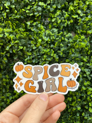 Spice Girl Sticker - Sticker