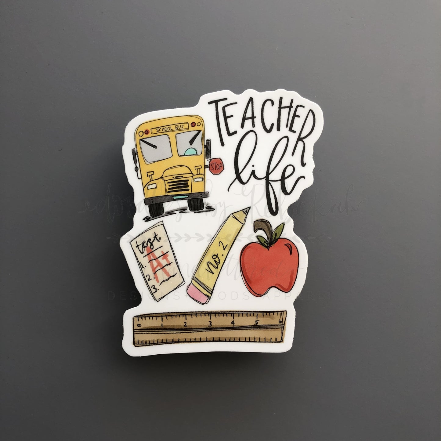 Teacher Life Sticker - Sticker