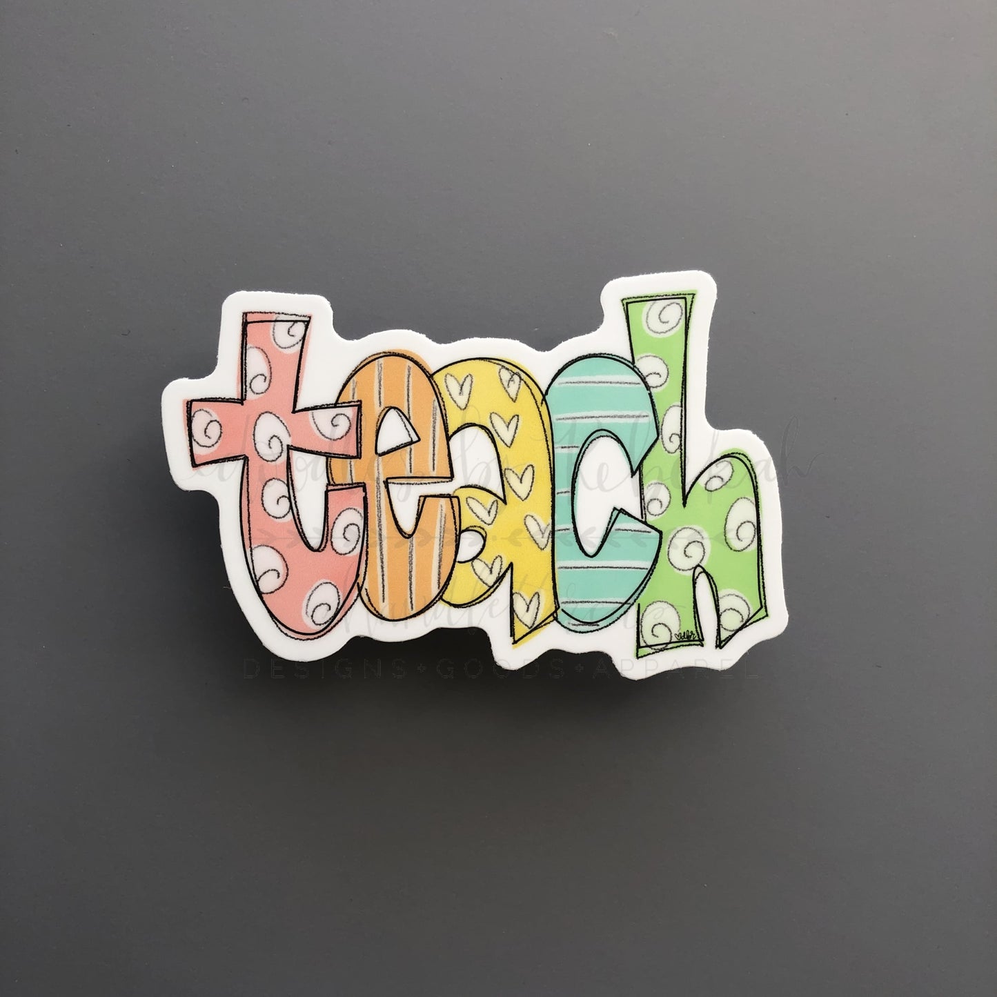 TEACH Sticker - Sticker