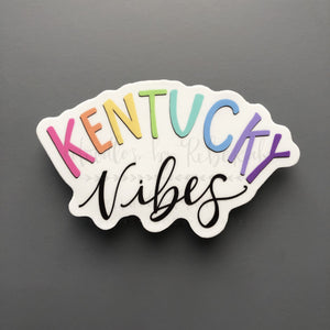 Kentucky Vibes Sticker - Sticker