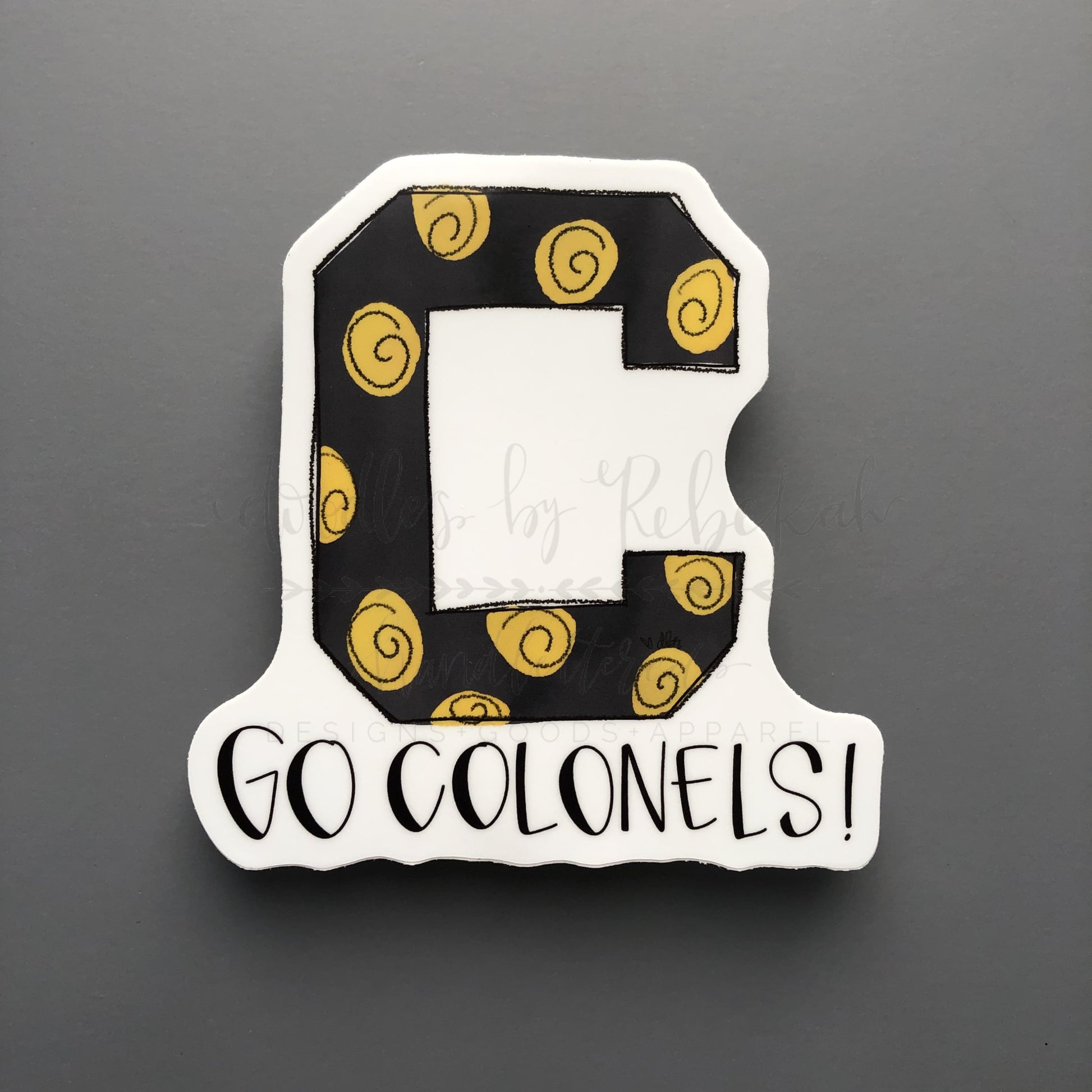 Centre College ’C’ Sticker - Sticker